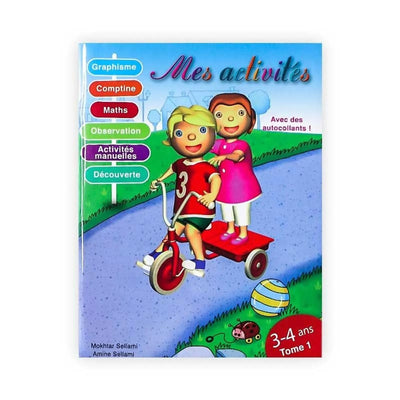 Mes activités 3 - 4 ans Tome 1 - Librairie Oxford City