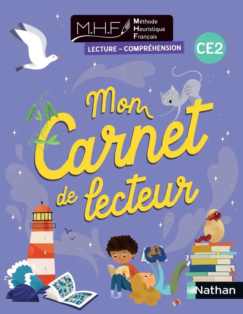 MHF - Lecture - compréhension - Mon carnet de lecteur CE2 - Librairie Oxford City
