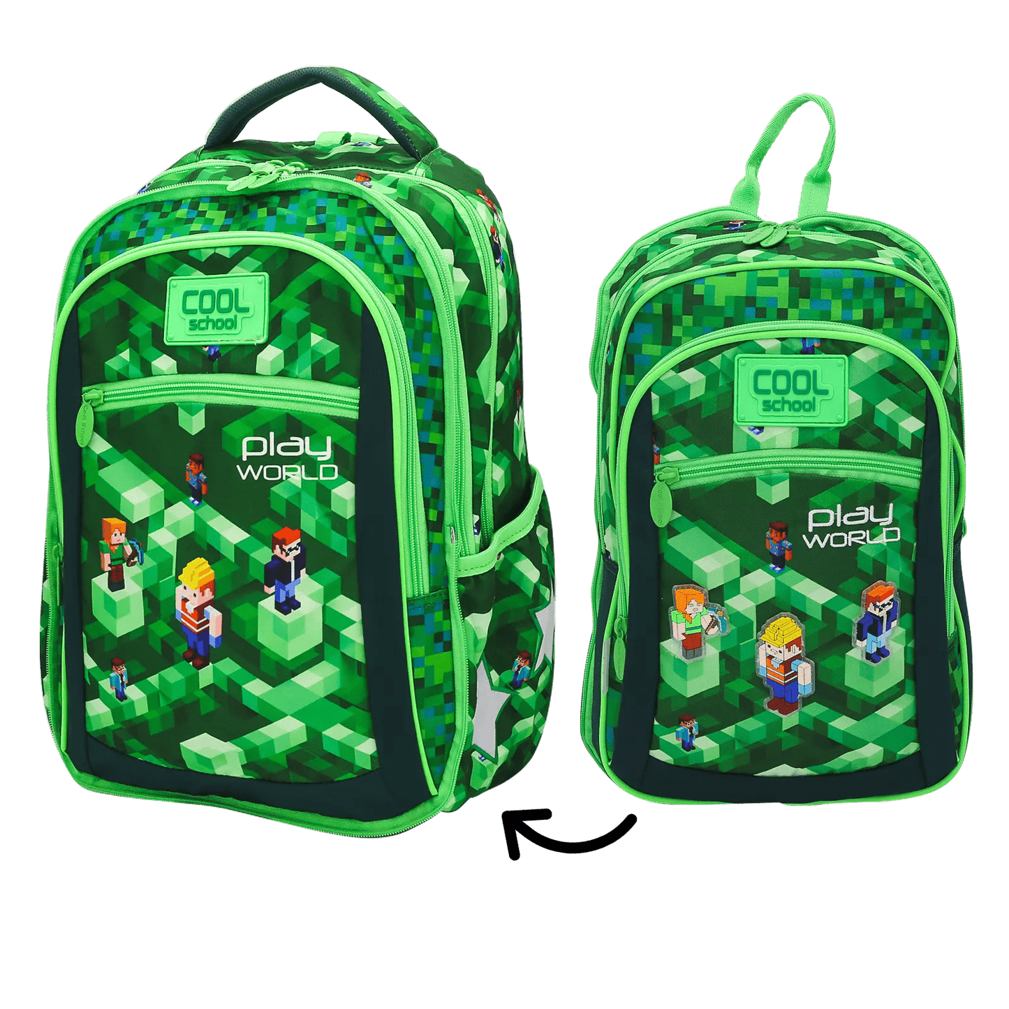Sac à Dos Combo 2en1 - Play World - Librairie Oxford City