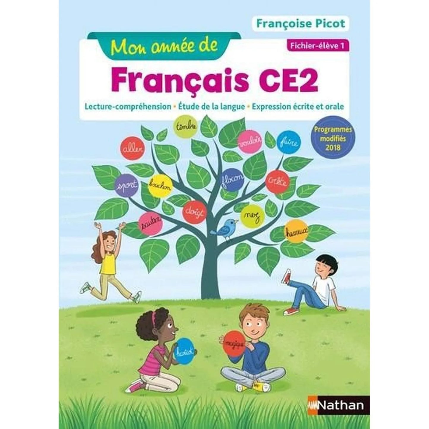 Mon année de Français CE2 - Fichier élève 1 - Édition 2019 - Librairie Oxford City