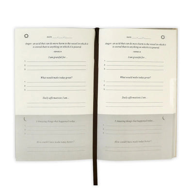 Note Book A5 : THE GRATITUDE JOURNAL - Librairie Oxford City