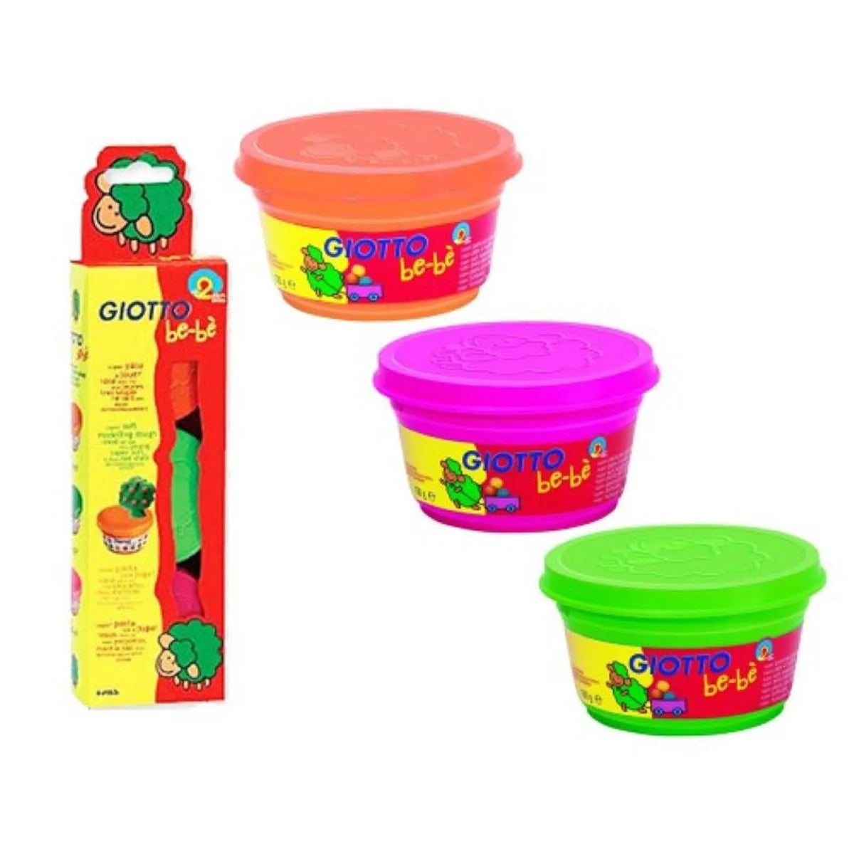 PACK 3*100G PATE A MOD GIOTTO BEBE - Librairie Oxford City