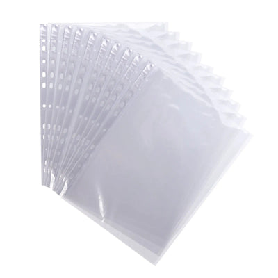 Paquet De 10 Pochettes Perforées 60 Microns Lisse COOL SCHOOL - Librairie Oxford City