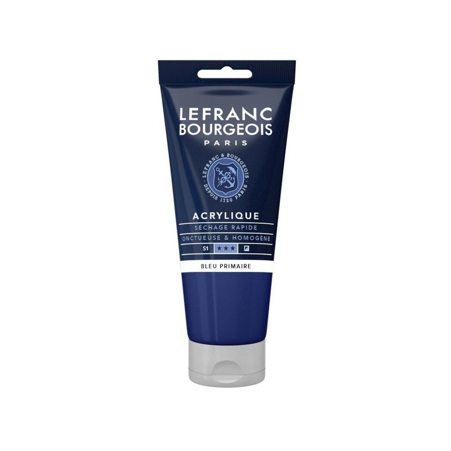 Peinture acrylique 80ml - Bleu primaire - Librairie Oxford City
