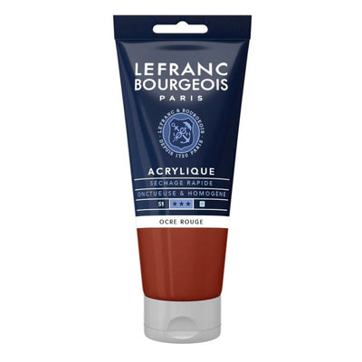 Peinture acrylique 80ml - Ocre rouge - Librairie Oxford City
