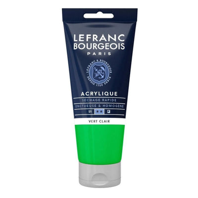 Peinture acrylique 80ml - Vert clair - Librairie Oxford City