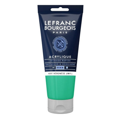Peinture acrylique 80ml - Vert véronèse (Imit.) - Librairie Oxford City