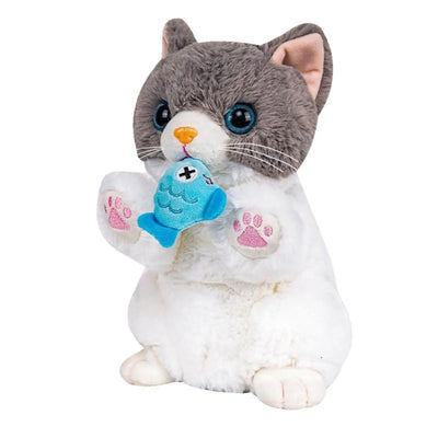 Peluche cat talk - walk - Librairie Oxford City