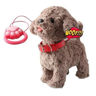 Peluche Poppy/Huskey talk - walk - Gris - Librairie Oxford City