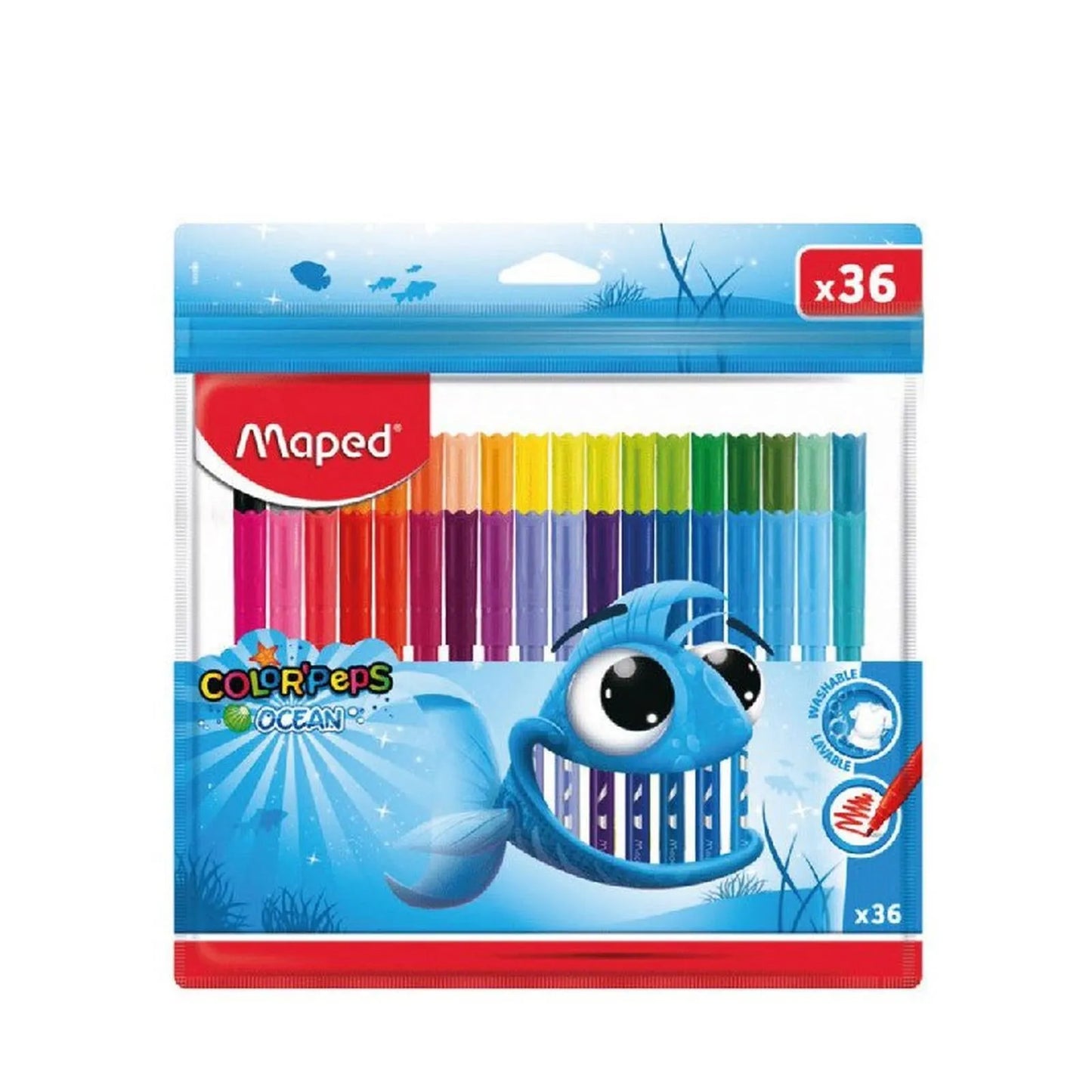 Poch de 36 feutres ocean - Librairie Oxford City