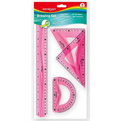 Pochette geometrique 30cm flexible - Librairie Oxford City