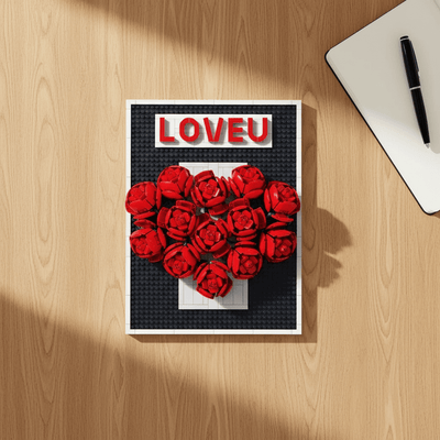 Zuanma Building Block Flower Rose Frame 848 Pcs 6+ - Librairie Oxford City