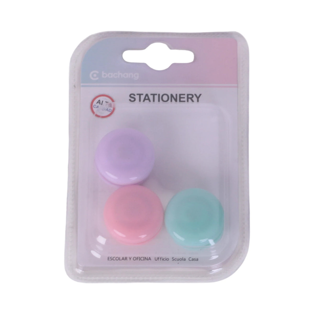 Bachang - Lot de 6 Aimants pour Tableau en Caoutchouc - Librairie Oxford City