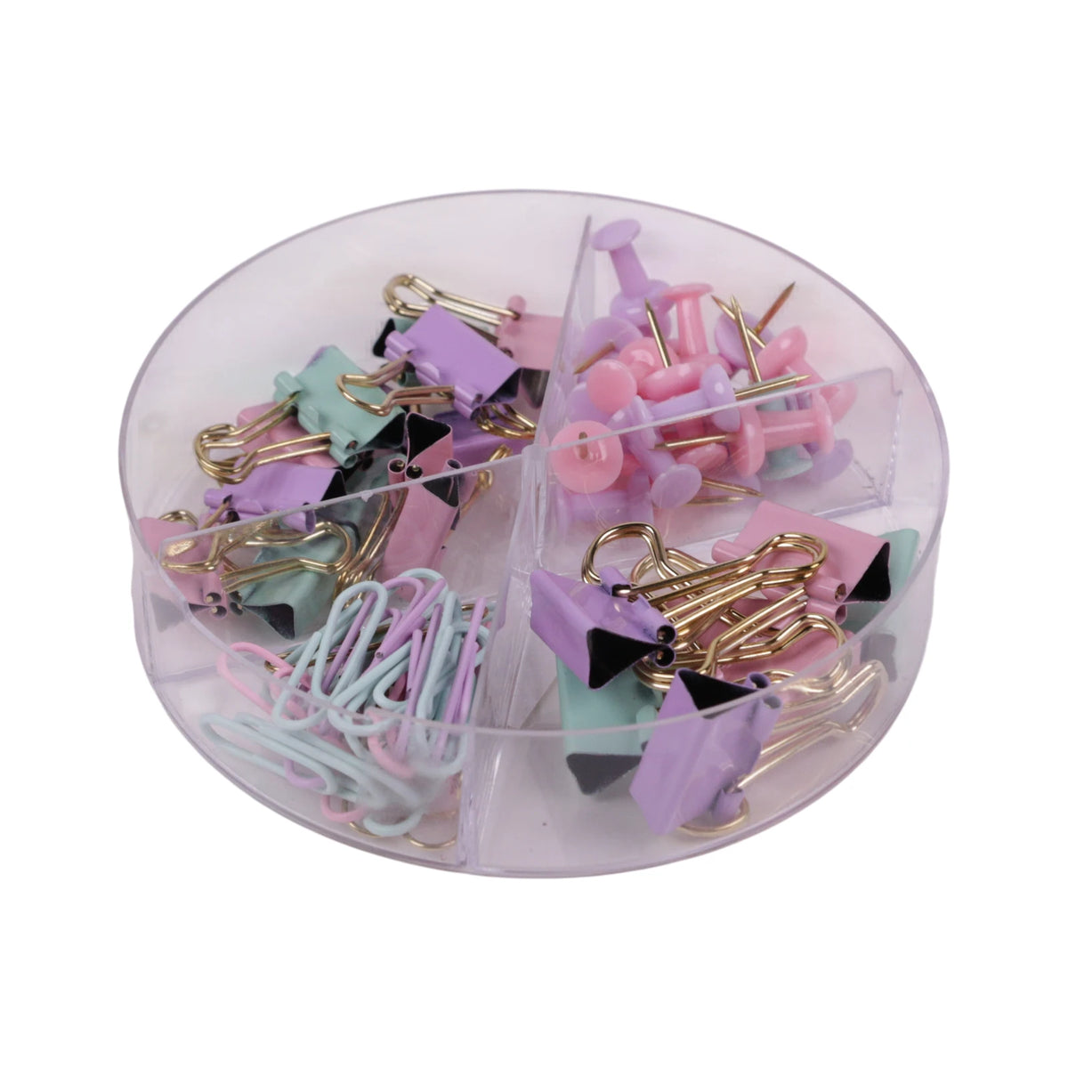 Set Trombones, Épingles & Pinces à Clip — Assortiment Bureau