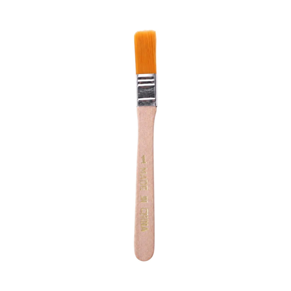 Pinceau Plat Nylon N°1 — Manche Bois - Librairie Oxford City