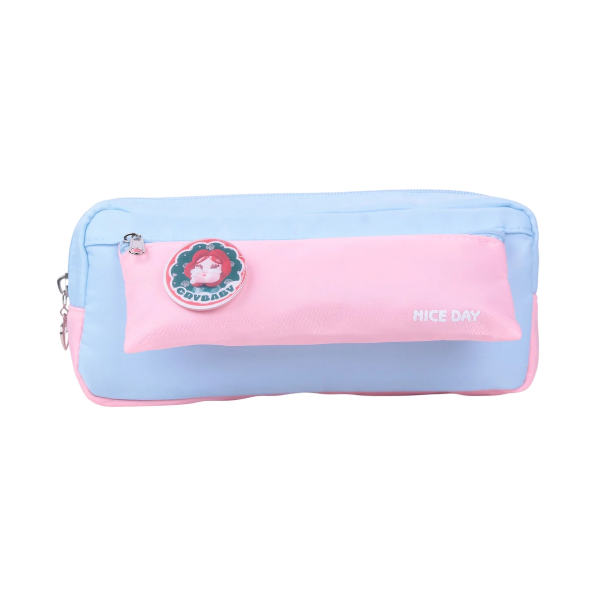 Trousse Scolaire Double Compartiment — Imprimé Nice Day