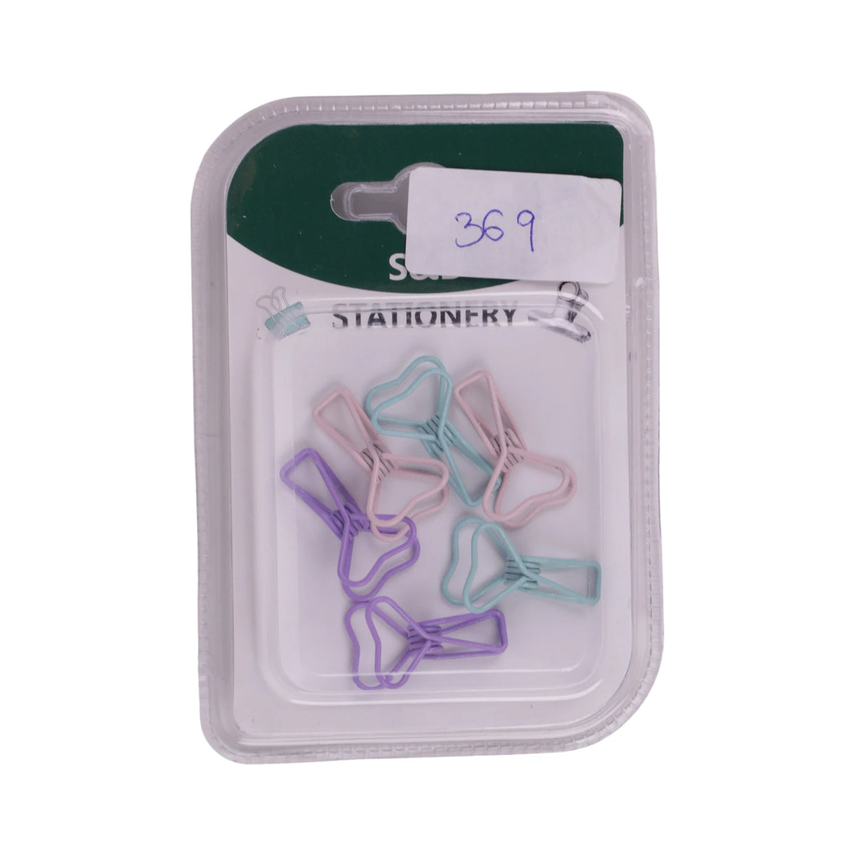 Pinces Papier Fantaisie Forme Papillon — Couleurs Assorties