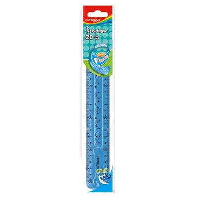 REGLE PLATE 20CM FLEX - DRAW - Librairie Oxford City