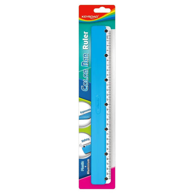 REGLE PLATE 30CM COLOR BAR - Librairie Oxford City