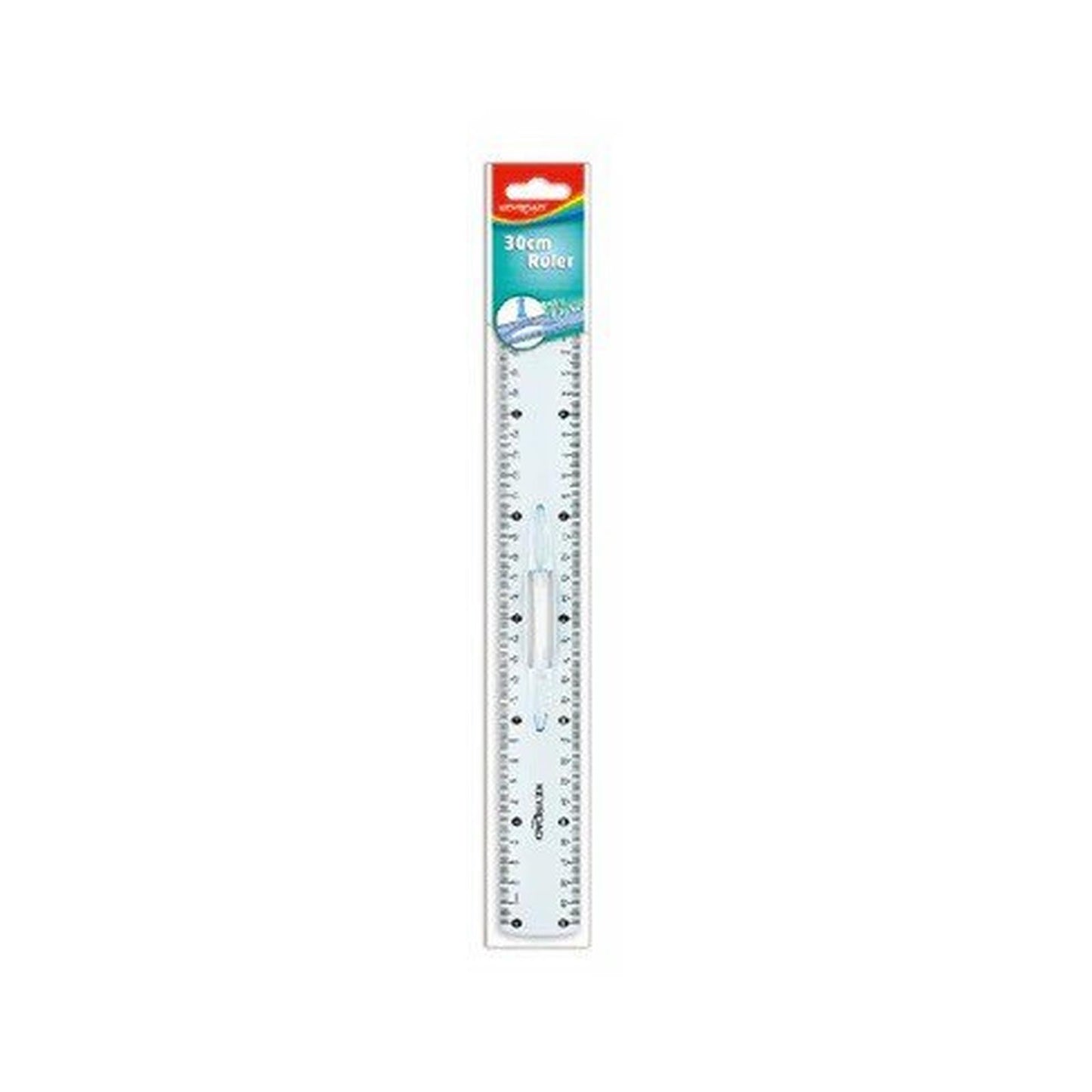 Regle Triple 30CM KEYROAD - Librairie Oxford City