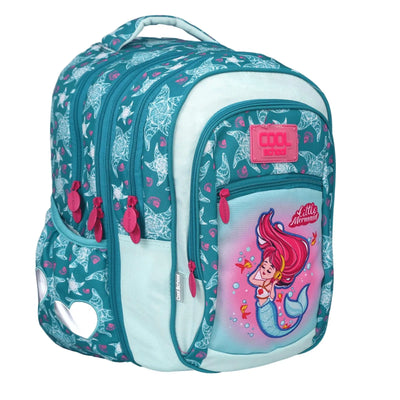 🧜♀️ Sac à Dos Ergo 2en1 Sirène COOL SCHOOL – Modulable, Féérique & Ultra Pratique - Librairie Oxford City