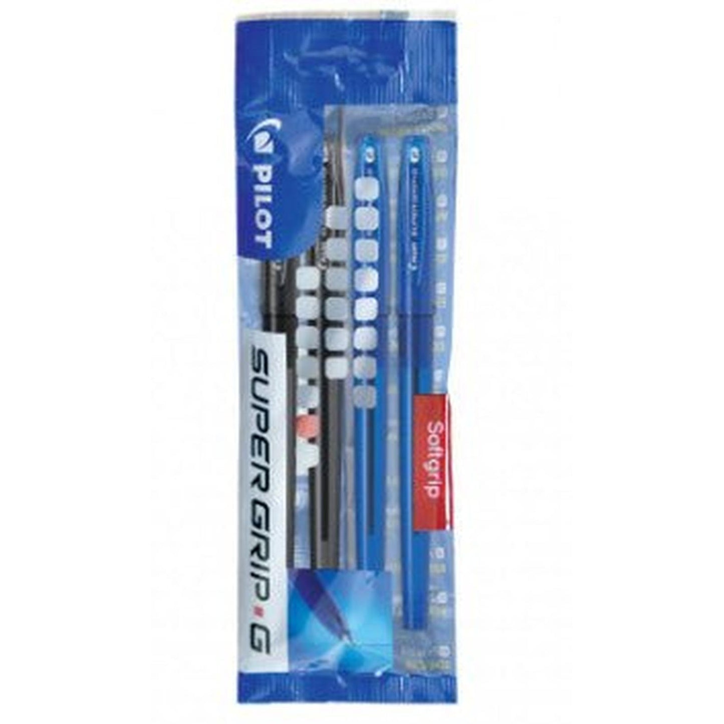 SET 8 SUPER GRIP G CAP 1.0 N/B/R/V/Ro/Vi/T/O PILOT - Librairie Oxford City