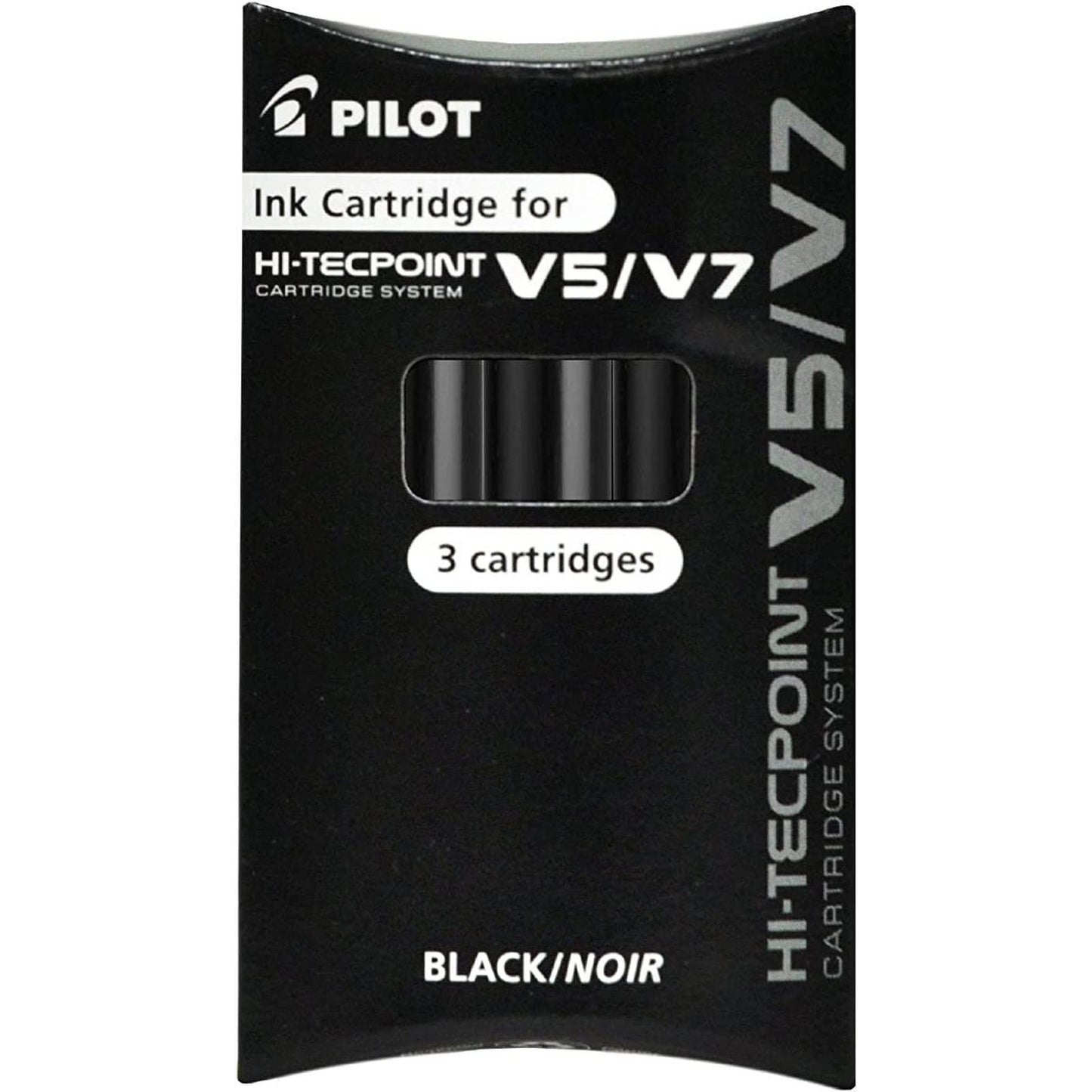 SET DE 3 CART. V5/V7 RECHAR/NOIR PILOT - Librairie Oxford City