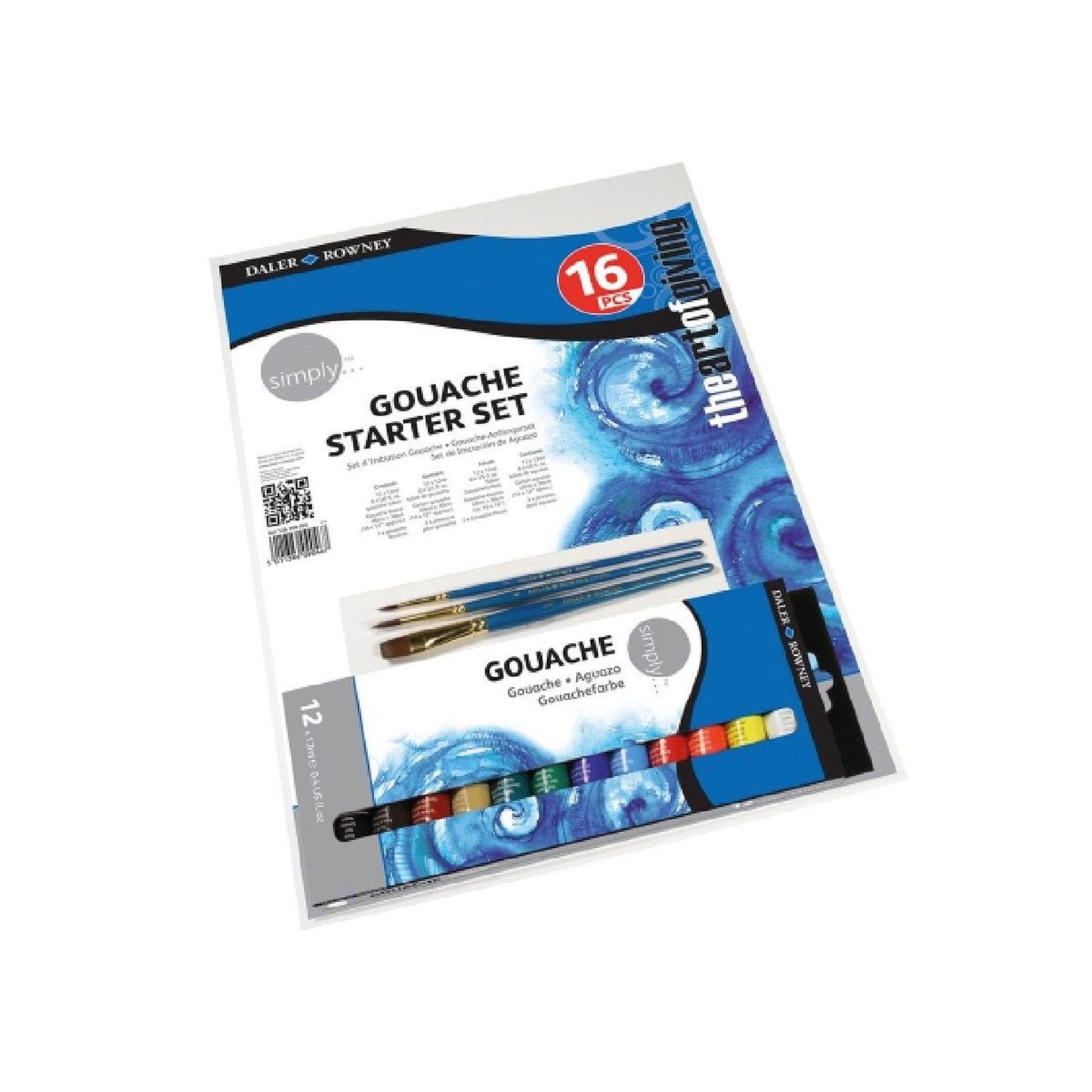 SET STARTER GOUACHE SIMPLY "DALER ROWNEY" - Librairie Oxford City