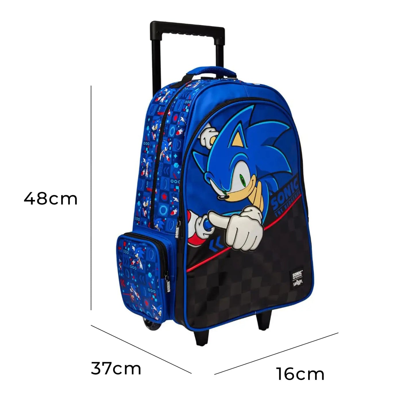 Sac à Dos Trolley Sonic – 48 cm - Librairie Oxford City