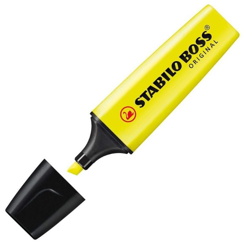 STABILO BOSS JAUNE - Librairie Oxford City