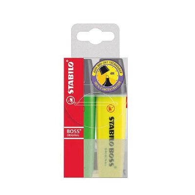 Stabilo Boss pochette de 2 - Librairie Oxford City