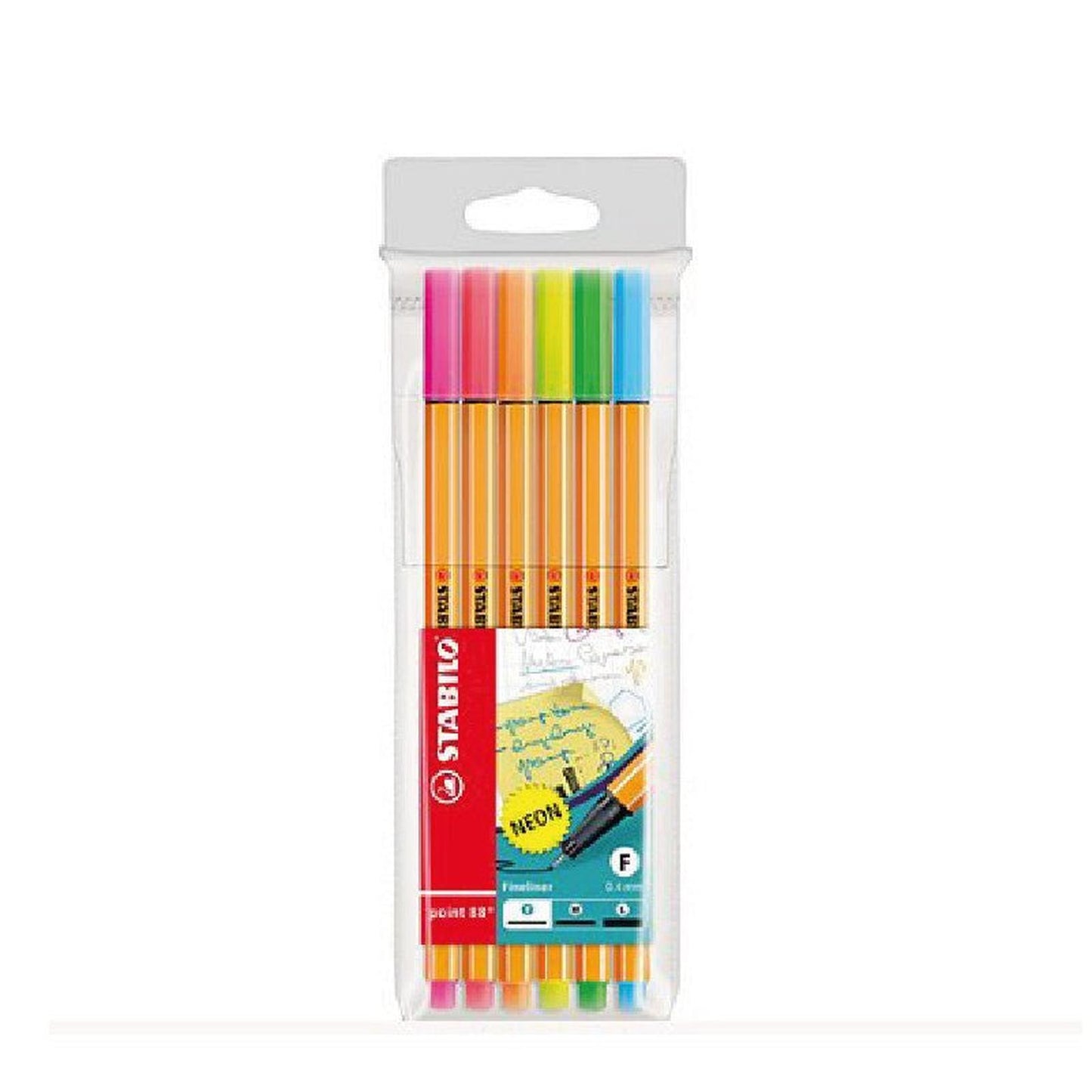 Stabilo point de 6 - Neon - Librairie Oxford City