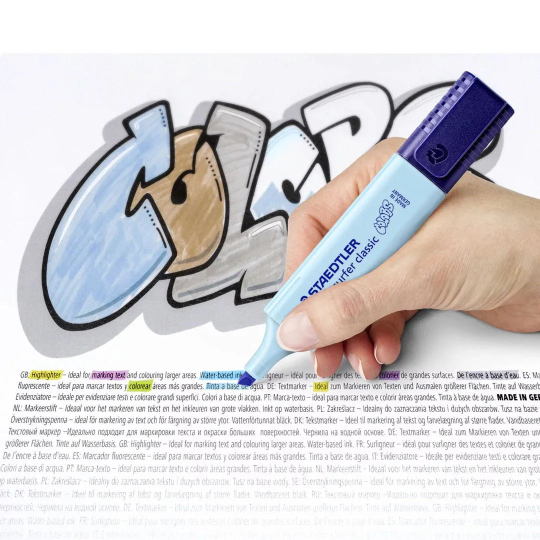 STAEDTLER Textsurfer Classic 364 – Collection Pastel & Fluo