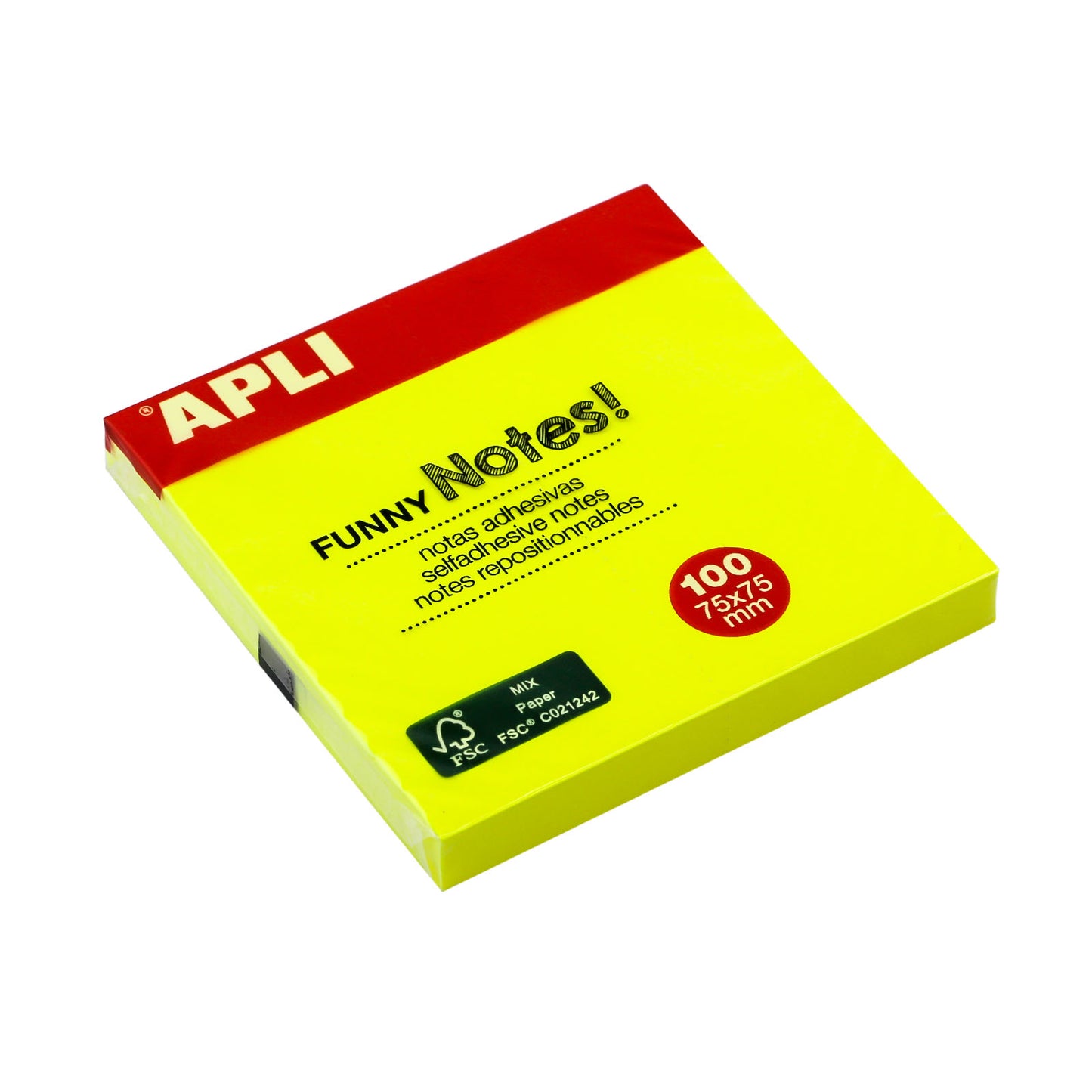 Stick Note 75x75 Fluo - Librairie Oxford City
