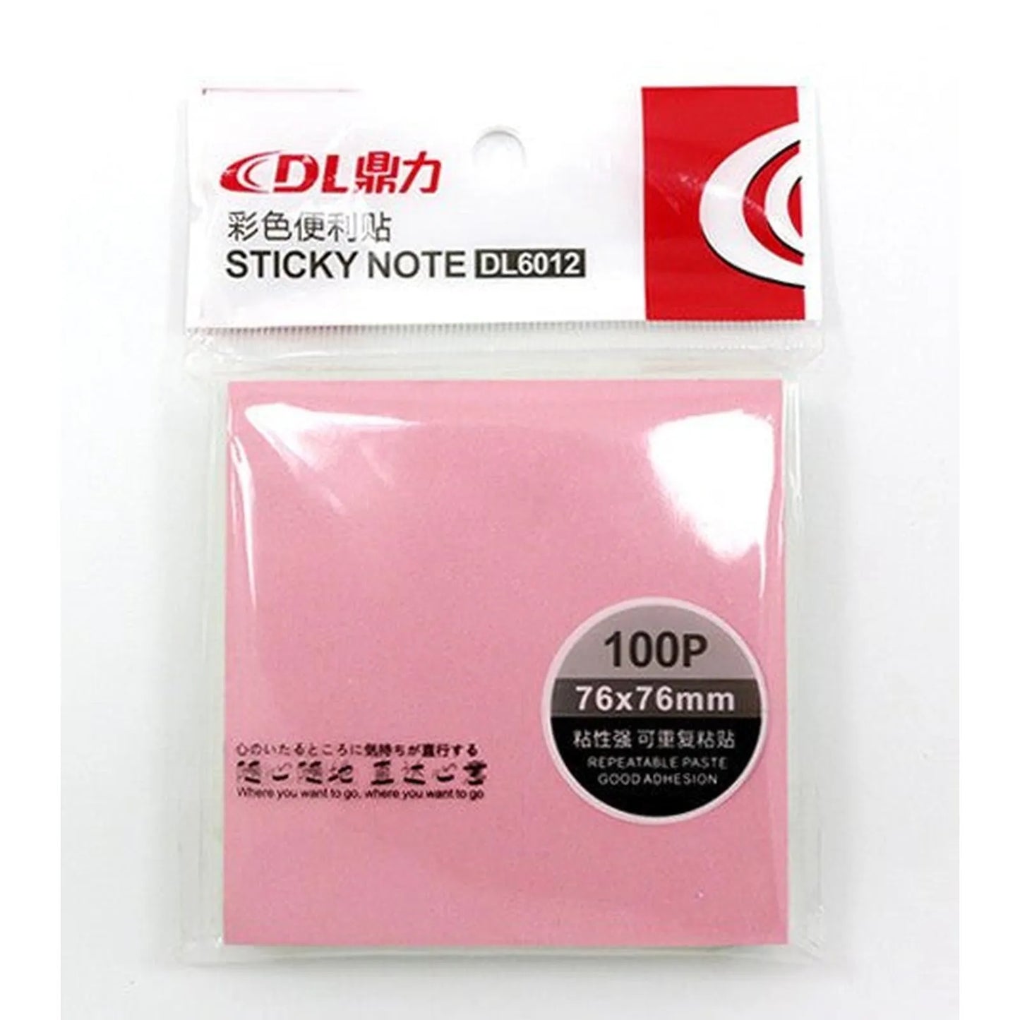 Stick Note 76x76 Pastel 4CL 100F - Librairie Oxford City