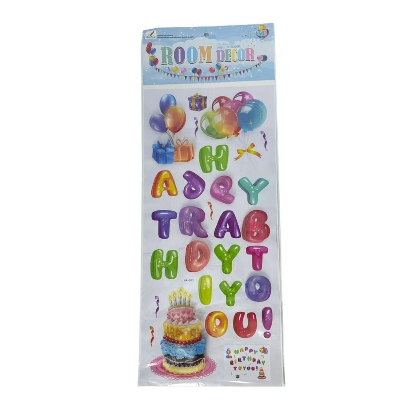 STICKERS ROOM DECOR - 935 - Librairie Oxford City