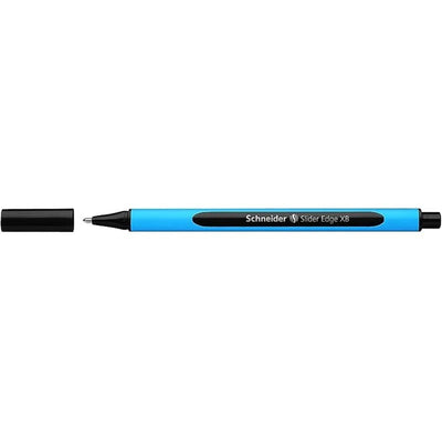 Stylo à bille SCHNEIDER "Slider Edge XB", 0,7 mm, avec capuchon, Noir - Librairie Oxford City