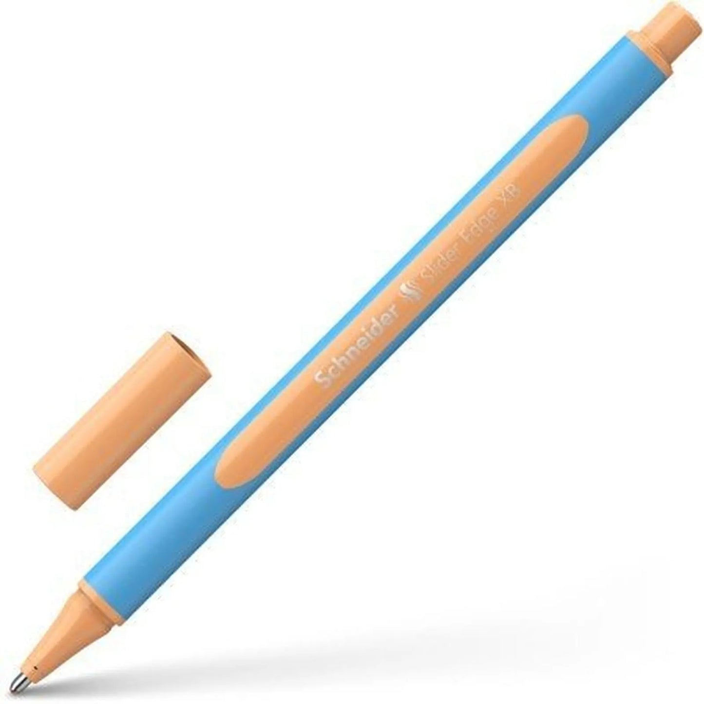 Stylo à bille SCHNEIDER "Slider Edge XB", 0,7 mm, avec capuchon, Peach - Librairie Oxford City