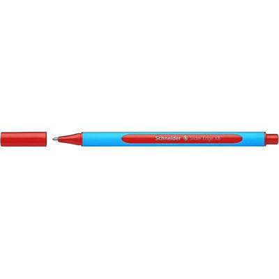 Stylo à bille SCHNEIDER "Slider Edge XB", 0,7 mm, avec capuchon, Rouge - Librairie Oxford City