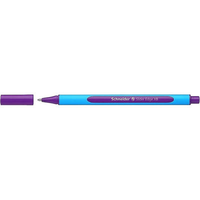 Stylo à bille SCHNEIDER "Slider Edge XB", 0,7 mm, avec capuchon, Violet - Librairie Oxford City