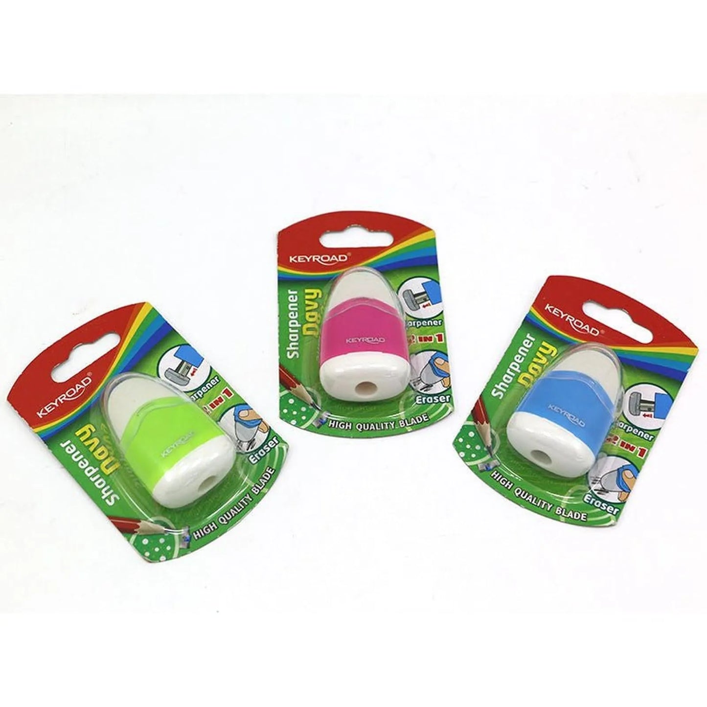 Taille crayon + gomme Navy 1 trou - Librairie Oxford City