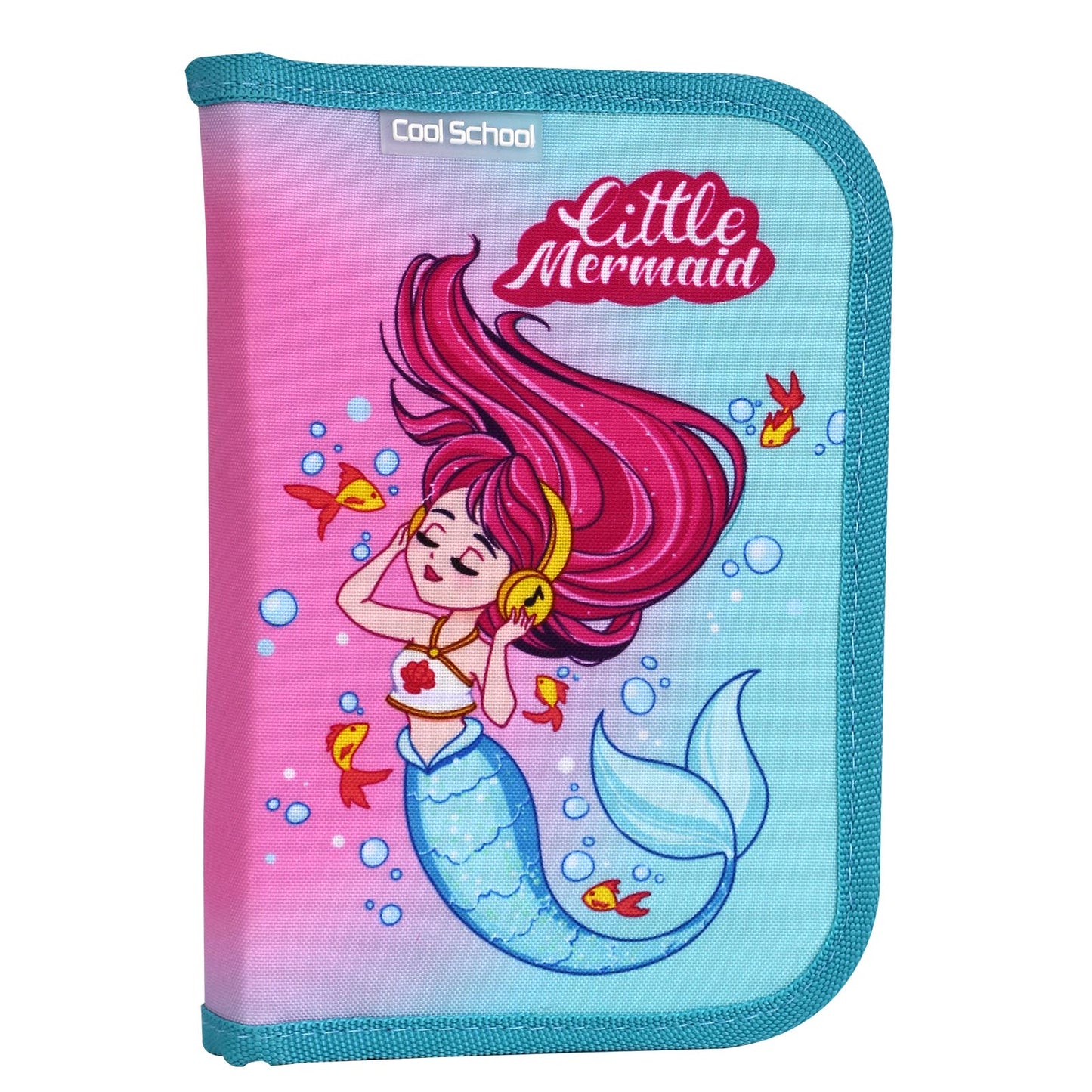 Trousse Plat Sirène COOL SCHOOL-Bagagerie-Librairie Oxford City