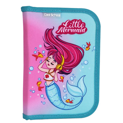 Trousse Plat Sirène COOL SCHOOL - Librairie Oxford City