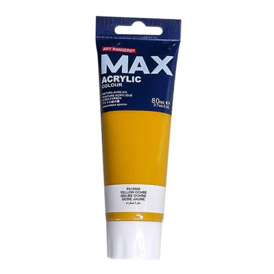 Tube Acrylique 80ml Ocre Jaune ART RANGERS MAX - Librairie Oxford City