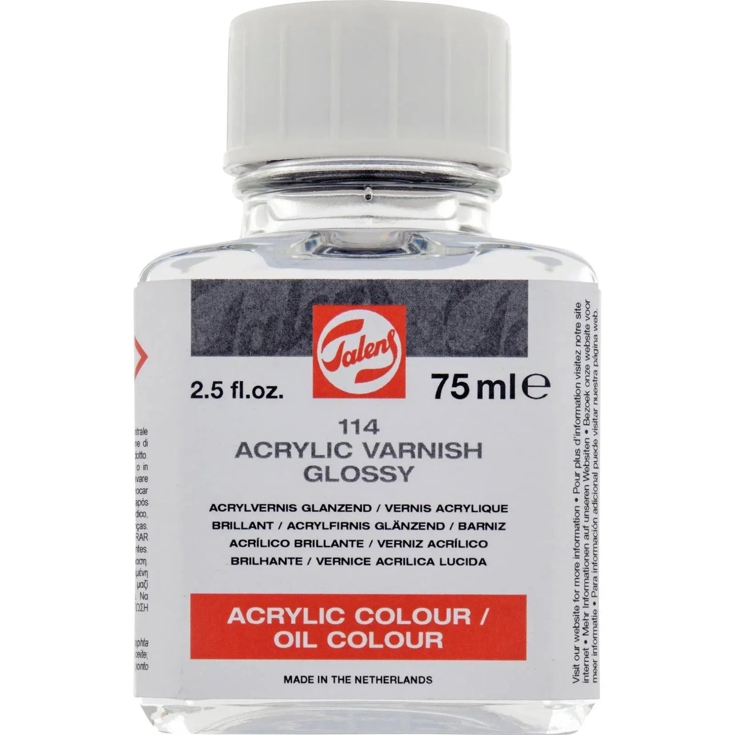 Vernis Acrylique Glossy 114 Flacon 75 ml - Librairie Oxford City