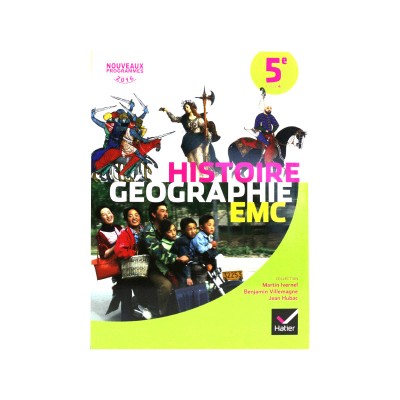 Librairie Oxford City Histoire géographie EMC 5e Manuels scolaires tunisie