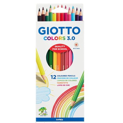 Librairie Oxford City Crayons Couleur 12*18 GIOTTO COLORS 3.0 Accueil tunisie