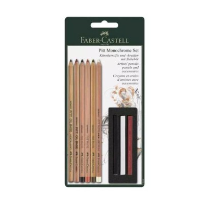 Librairie Oxford City Set crayon Pitt monochrome 9 pièces Faber Castell Accueil tunisie