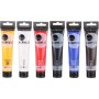 Librairie Oxford City Daler Rowney Simply Acrylic Paint Set - 6 x 75 ml Tubes Accueil tunisie