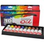 Librairie Oxford City Daler-Rowney Graduate - 10 tubes peinture à l'huile - couleurs assorties - 38 ml Accueil tunisie